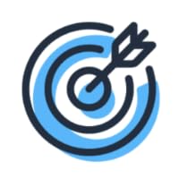 图标：箭击中标靶中心