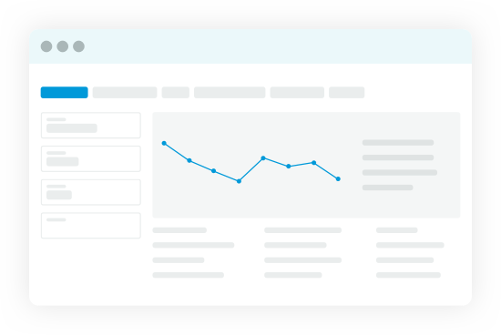 Graph depicting the sales of an Amazon seller account