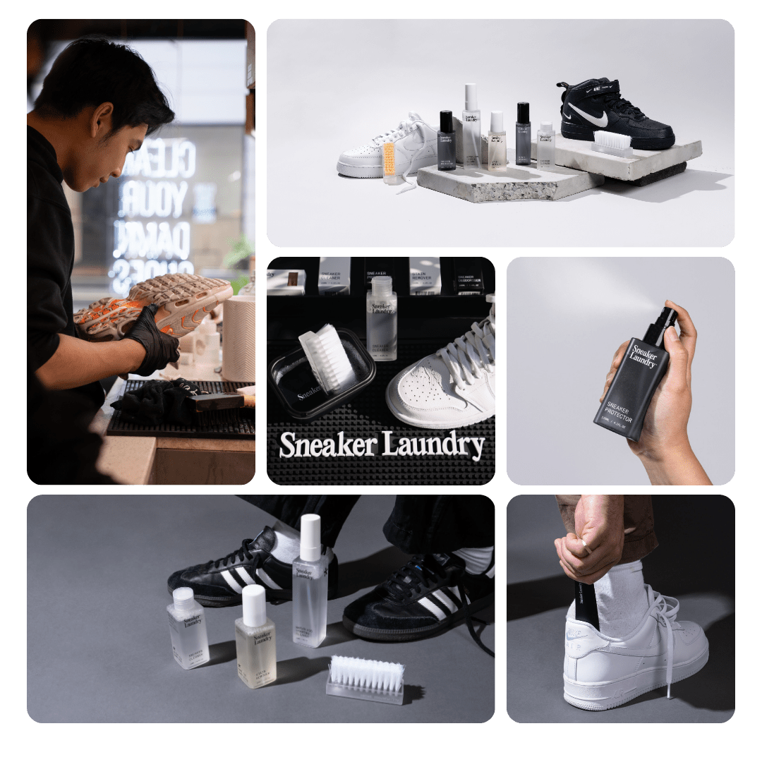 Sneaker Laundry Collage 